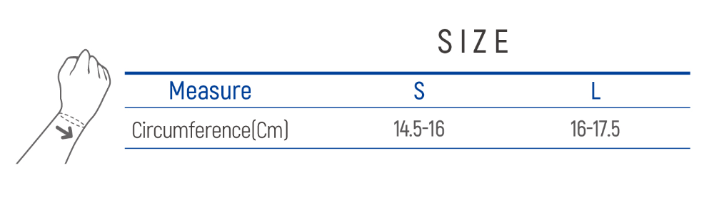 Bao đeo cổ tay đàn hồi Dr. Med DR-W011 size L
