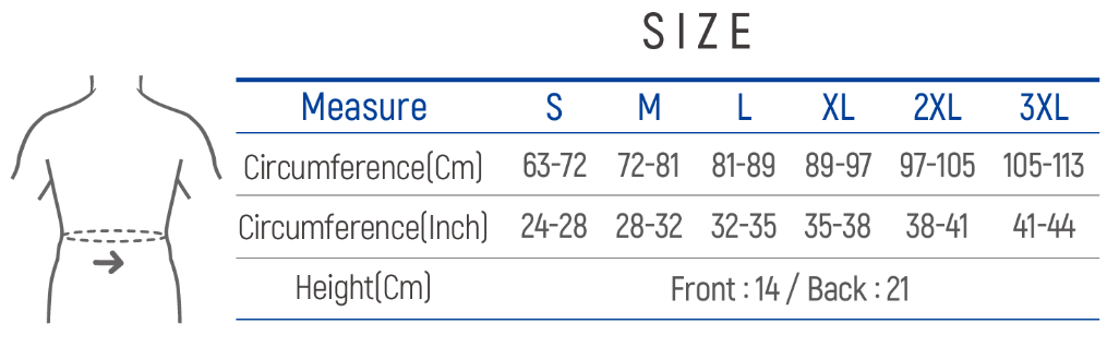 Đai lưng bụng Dr. Med DR-B021 size M