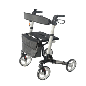 Khung Tập Đi Có Bánh Xe Kèm Giỏ Lucass W-89 Đen